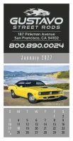 Triumph® Calendars Press-N-Stick Cruisin' Cars Calendar