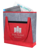 Good Value™ Heathered RPET Non-Woven Tote