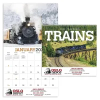 Triumph® Calendars Trains Calendar