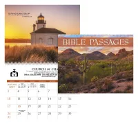 Triumph® Calendars Bible Passages Calendar