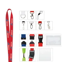 Universal Source® 5/8" Polyester Woven Lanyard
