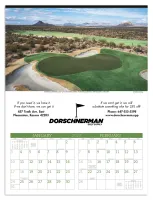 Triumph® Calendars Executive Golf Calendar