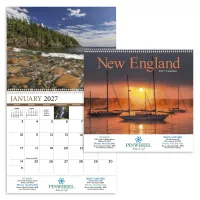 HotLine® Products New England Appointment Calendar - Spiral