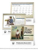 Triumph® Calendars The Saturday Evening Post Large Desk Calendar