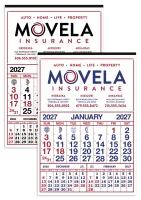 Skinner & Kennedy® Commercial 12-Sheet Calendar