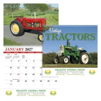 HotLine® Products Vintage Tractors Appointment Calendar - Spiral