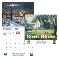 HotLine® Products Back Home Appointment Calendar - Spiral