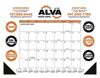 Skinner & Kennedy® Desk Pad Calendar