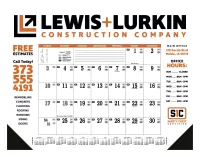 Skinner & Kennedy® Contractor's Desk Pad Calendar