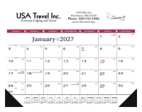 Triumph® Calendars Patriotic Desk Pad with Vinyl Corners