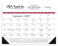 Triumph® Calendars Patriotic Desk Pad with Vinyl Corners