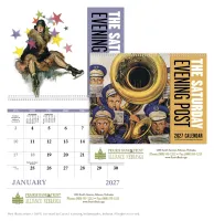 Good Value™ The Saturday Evening Post - Spiral Calendar