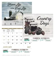 Good Value™ Country Days - Spiral Calendar
