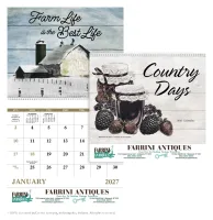 Good Value™ Country Days - Spiral Calendar