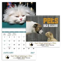 Good Value™ Pets with Attitude - Spiral Calendar