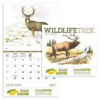 Good Value™ Wildlife Trek - Stapled Calendar