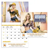 Good Value™ Fantasy Builders - Stapled Calendar