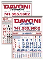 Skinner & Kennedy® Commercial 12-Sheet Calendar