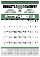 Skinner & Kennedy® Contractor's 13-Sheet Calendar