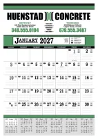 Skinner & Kennedy® Contractor's 13-Sheet Calendar