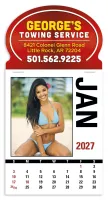 Triumph® Calendars Press-N-Stick Full-Color Header Sunshine Girls Calendar