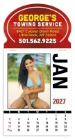 Triumph® Calendars Press-N-Stick Full-Color Header Sunshine Girls Calendar