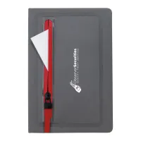 Sleek Zippered Pocket Journal