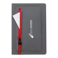 Sleek Zippered Pocket Journal