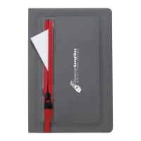 Sleek Zippered Pocket Journal