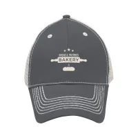 Heavy Stitch Cap With Mesh