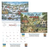 Triumph® Calendars Folk Art Calendar
