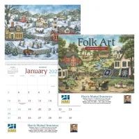 Triumph® Calendars Folk Art Calendar