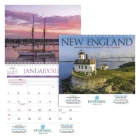 Triumph® Calendars New England Calendar