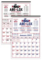 Skinner & Kennedy® Commercial 12-Sheet Calendar
