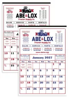 Skinner & Kennedy® Commercial 12-Sheet Calendar