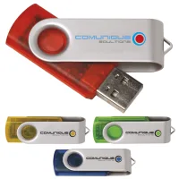 Universal Source® 16 GB Translucent Folding USB 2.0 Flash Drive
