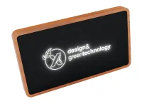 SCX Innovative Design™ Maple Wood Wireless Power Bank 5000 mAh