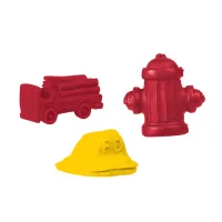 Pencil-Top Eraser Firefighter Collection