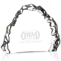 MARIO CIONI Carved Crystal Award