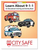Coloring Book: Learn About 911
