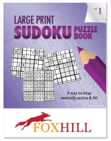 Puzzle Book: LARGE PRINT Sudoku