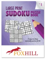 Puzzle Book: LARGE PRINT Sudoku