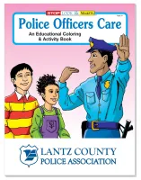Coloring Book: Police Officers Care