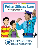 Coloring Book: Police Officers Care