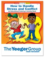 Good Value™ Coloring Book: How to Handle Stress and Conflict