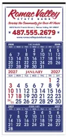 Skinner & Kennedy® 3-Month Display 12-Sheet Calendar
