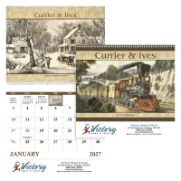 Good Value™ Currier & Ives - Spiral Calendar