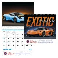 Good Value™ Exotic Sports Cars - Spiral Calendar