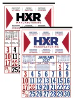 Skinner & Kennedy® Commercial 12-Sheet Calendar