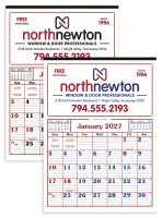 Skinner & Kennedy® Commercial 12-Sheet Calendar